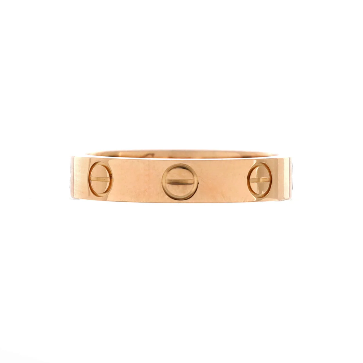 Love Wedding Band Ring 18K Rose Gold - Deep Luxury