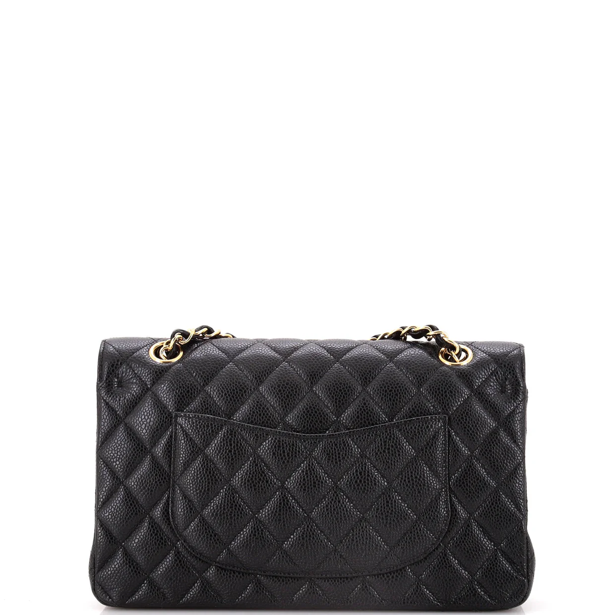 Classic Double Flap Bag Quilted Caviar Medium - Deep Luxury