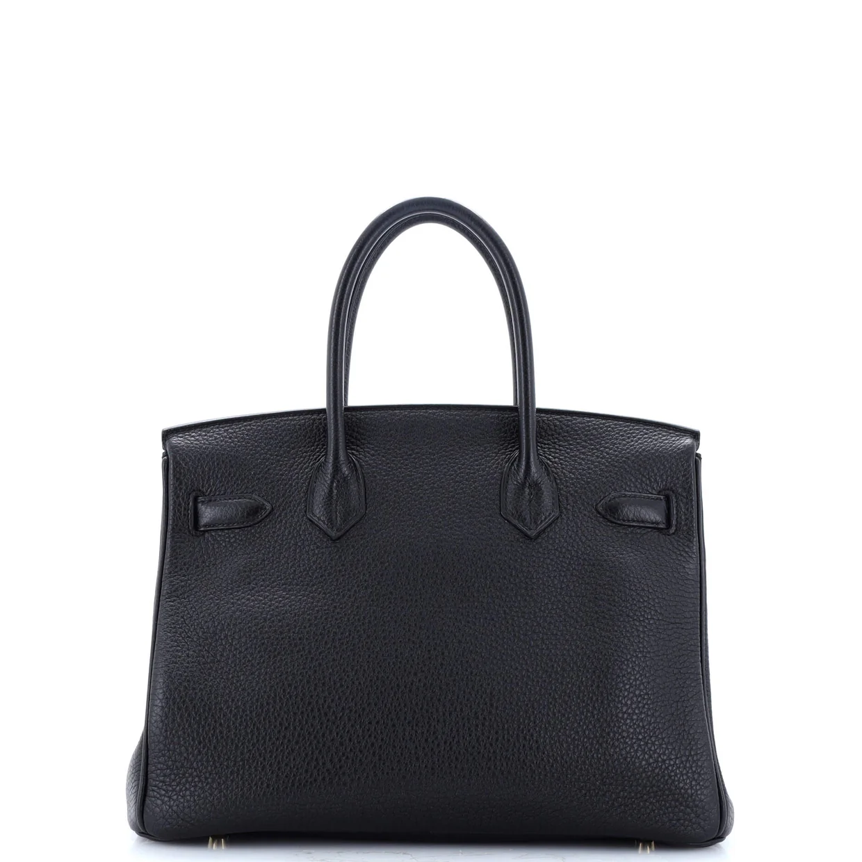 Birkin Handbag Noir Togo with Gold Hardware 30 - Deep Luxury