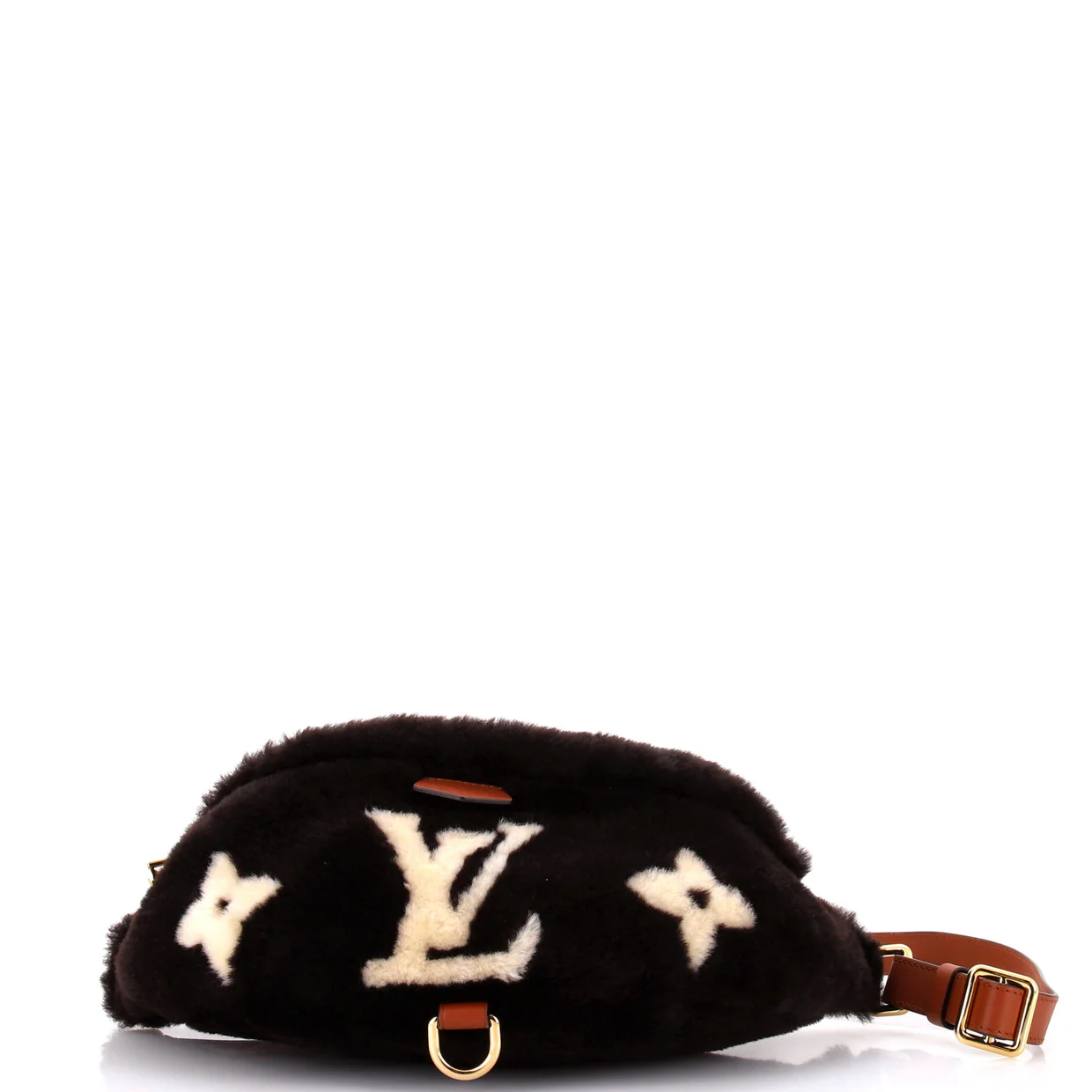 Bum Bag Monogram Giant Teddy Fleece - Deep Luxury