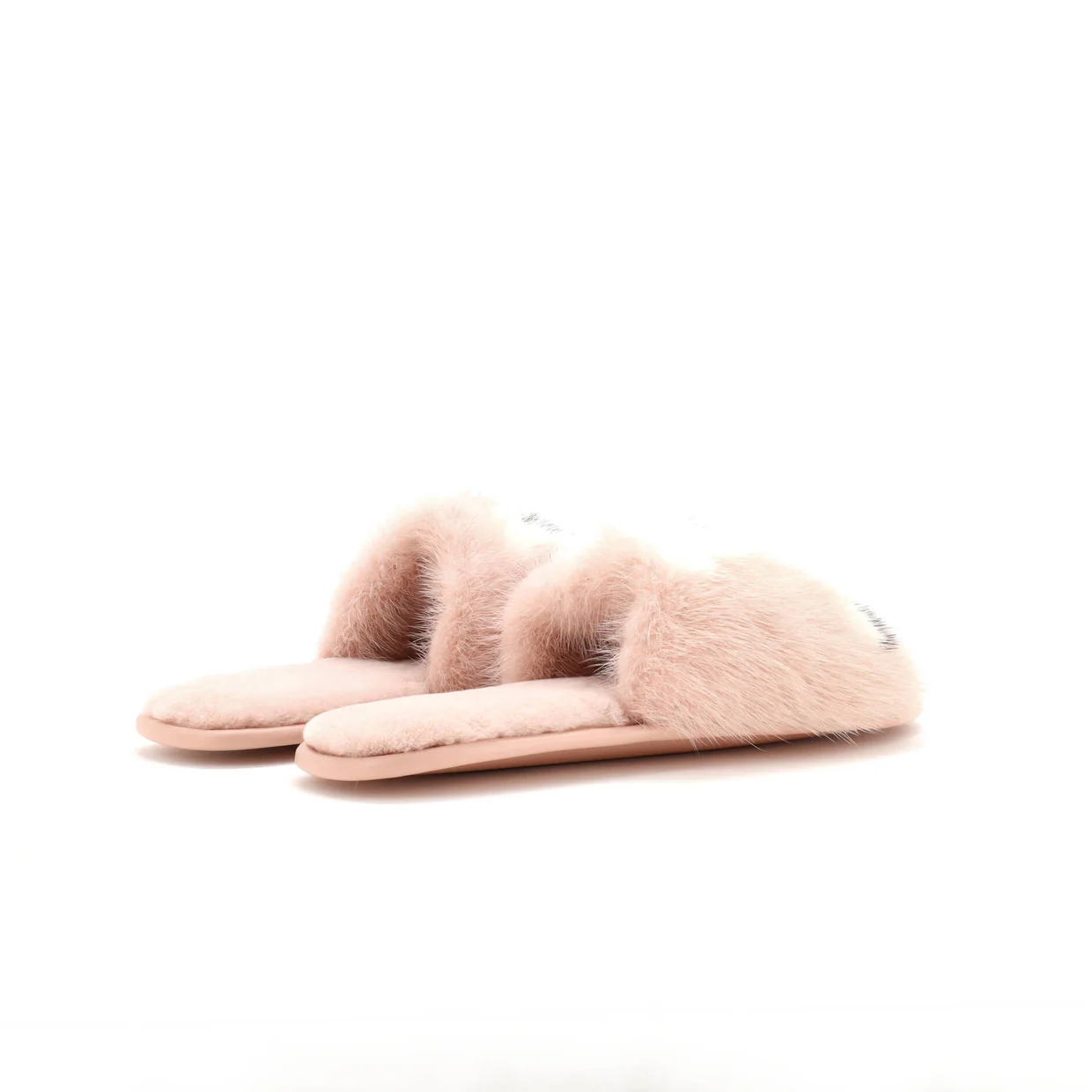 Women's Homey Flat Mule Sandals Mink - Deep Luxury