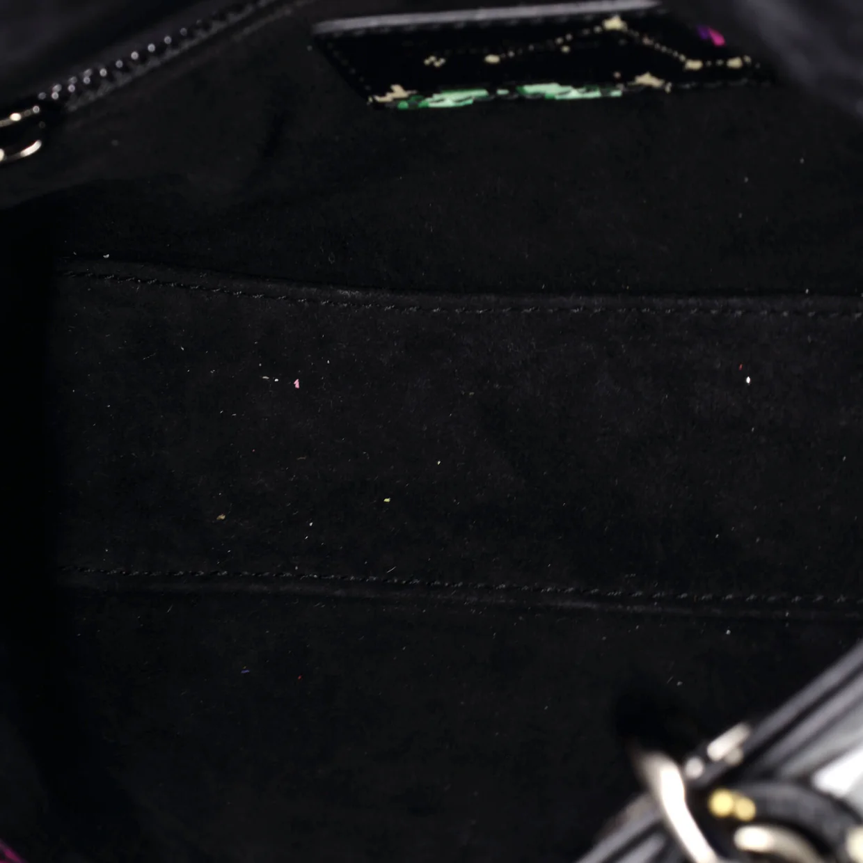 Lady Dior Bag Limited Edition Pixel Zodiac Printed Calfskin Mini - Deep Luxury