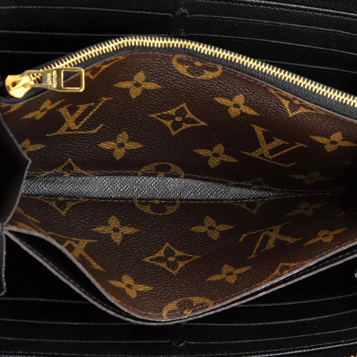 Retiro Zippy Wallet Monogram Canvas - Deep Luxury