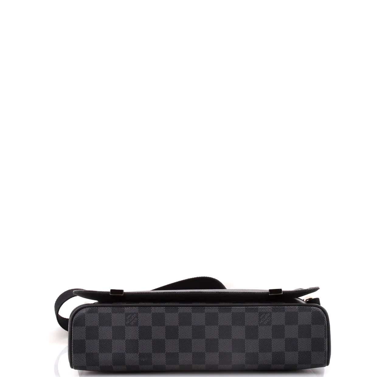 District NM Messenger Bag Damier Graphite MM - Deep Luxury