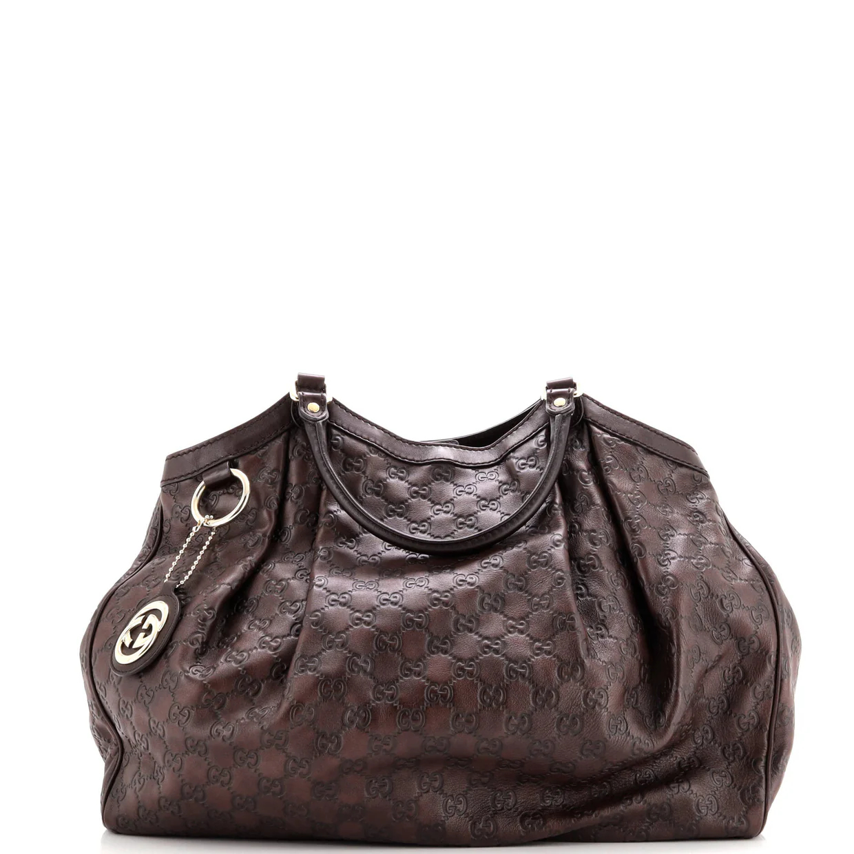 Sukey Tote Guccissima Leather Large - Deep Luxury