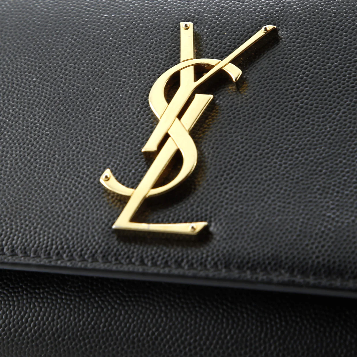 Classic Monogram Crossbody Bag Grainy Leather Small - Deep Luxury