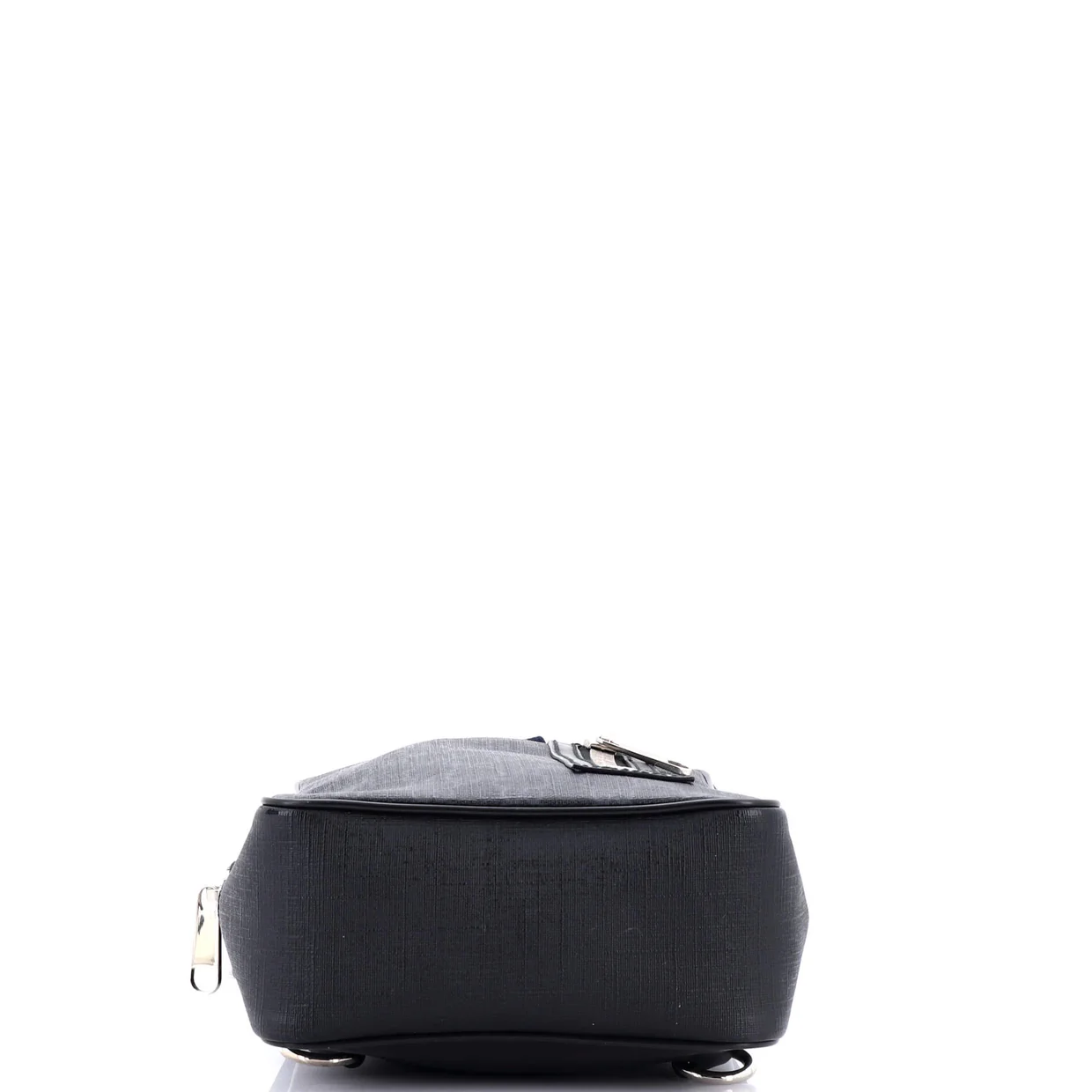 Soft Zip Sling Bag GG Coated Canvas Small - Deep Luxury