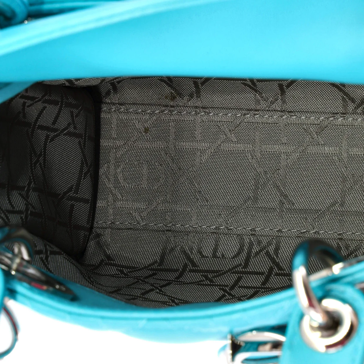 Lady Dior Bag Cannage Quilt Lambskin Mini - Deep Luxury