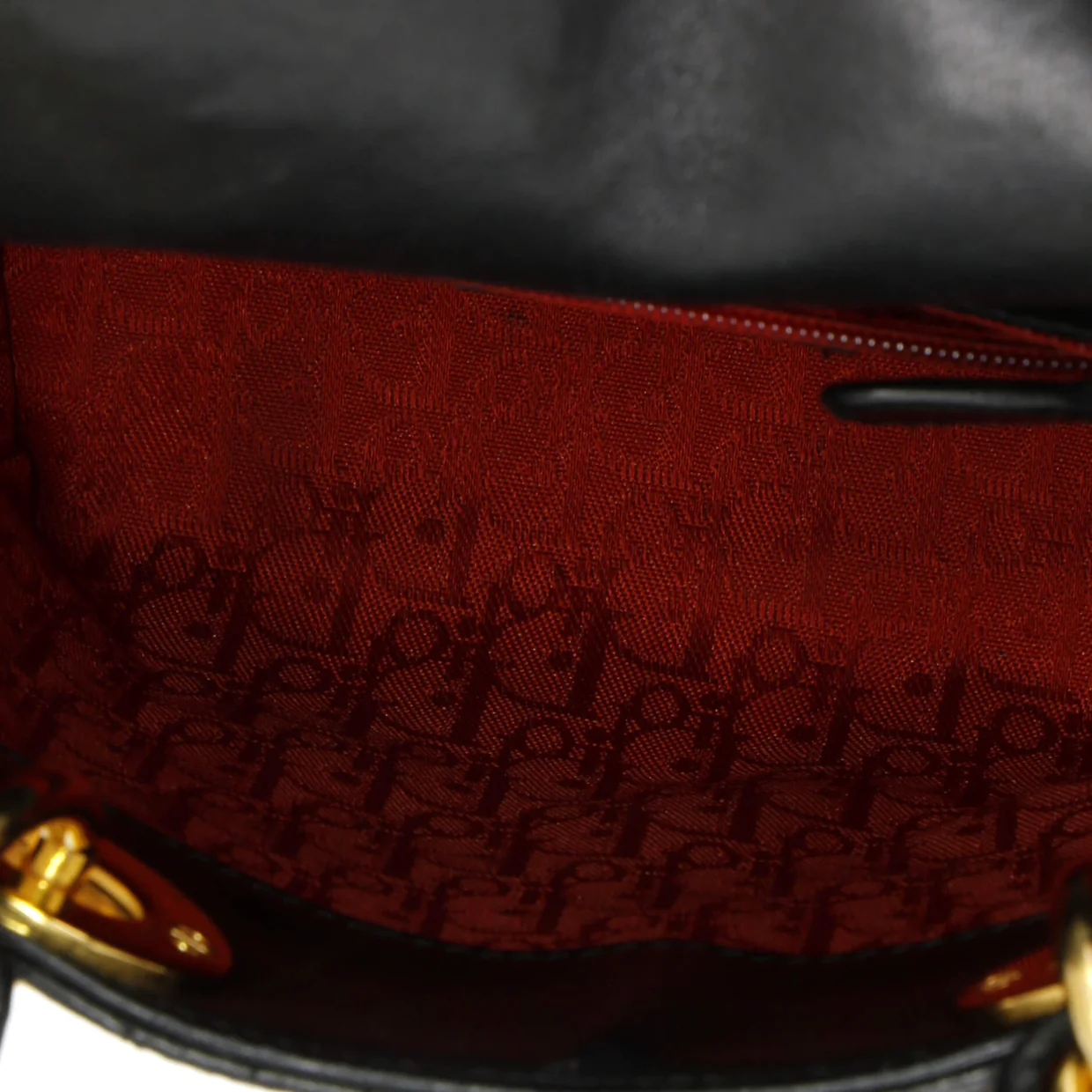 Lady Dior Bag Cannage Quilt Lambskin Mini - Deep Luxury