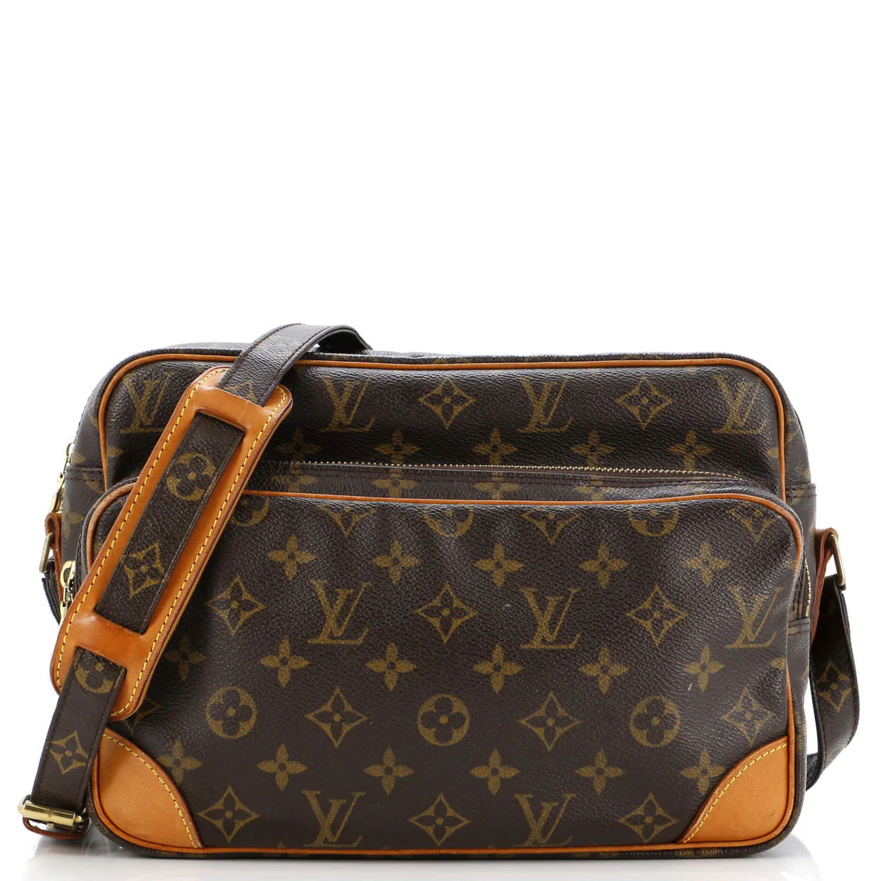Nil Messenger Bag Monogram Canvas 28 - Deep Luxury