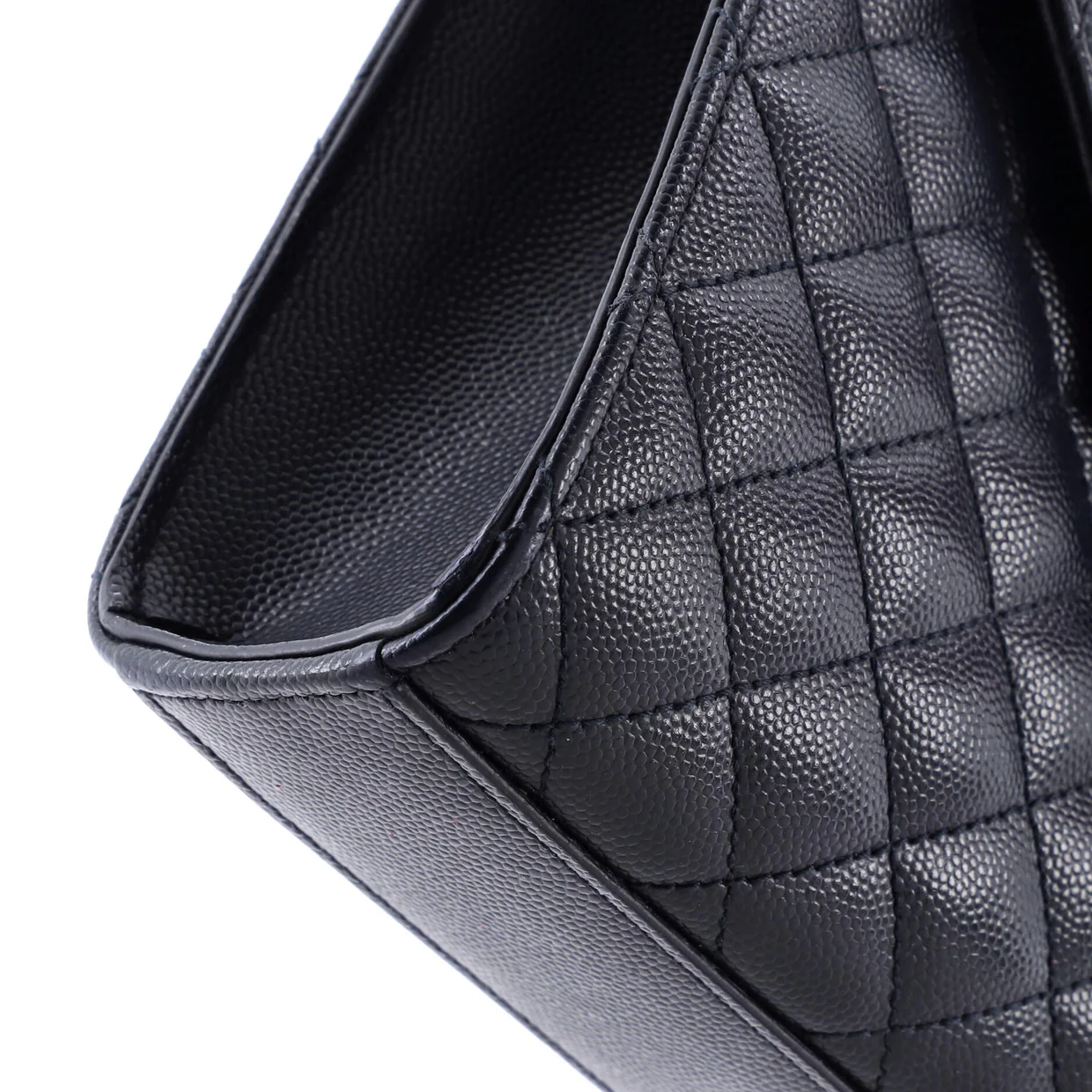 Classic Monogram Envelope Satchel Mixed Matelasse Leather Medium - Deep Luxury