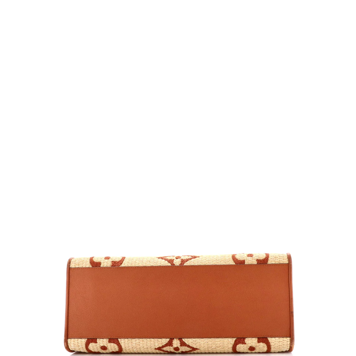 OnTheGo Tote Monogram Giant Raffia GM - Deep Luxury