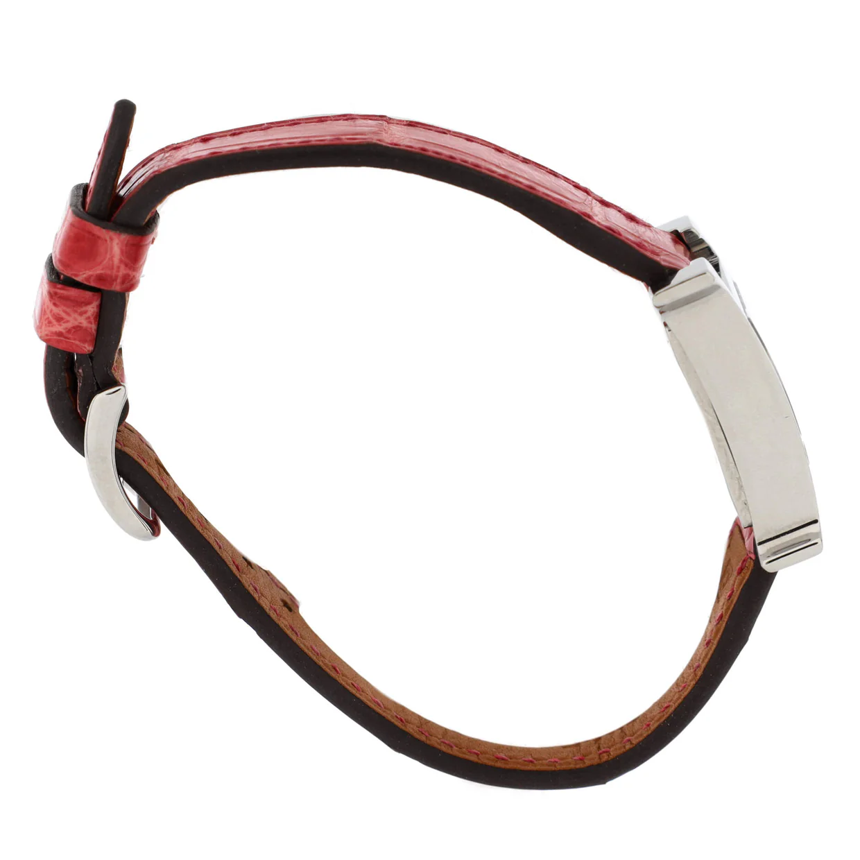 Heure H Quartz Watch Plated Metal and Leather 17 - Deep Luxury