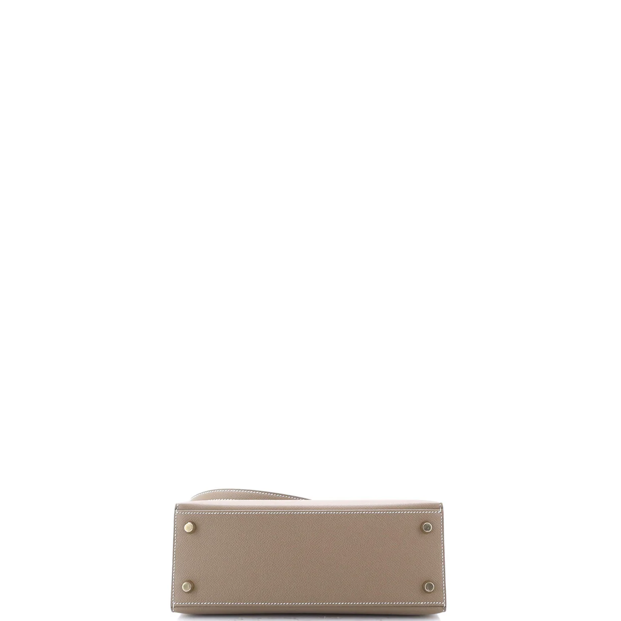 Kelly Handbag Grey Epsom with Gold Hardware 25 - Deep Luxury