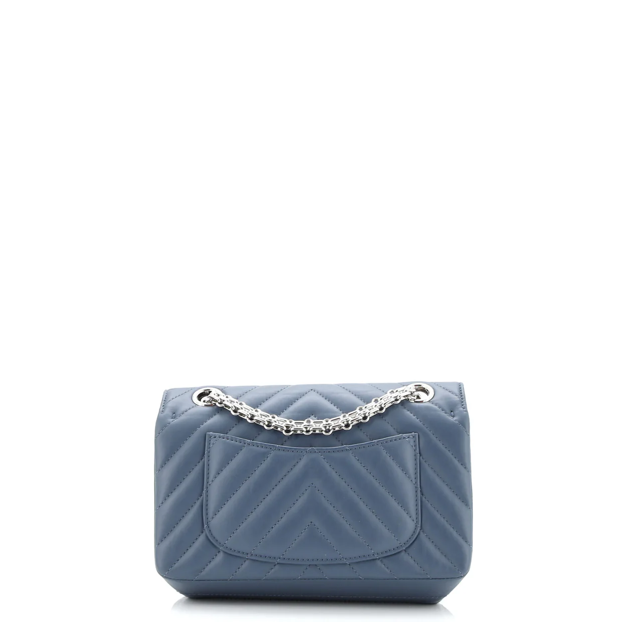 Reissue 2.55 Flap Bag Chevron Aged Calfskin Mini - Deep Luxury