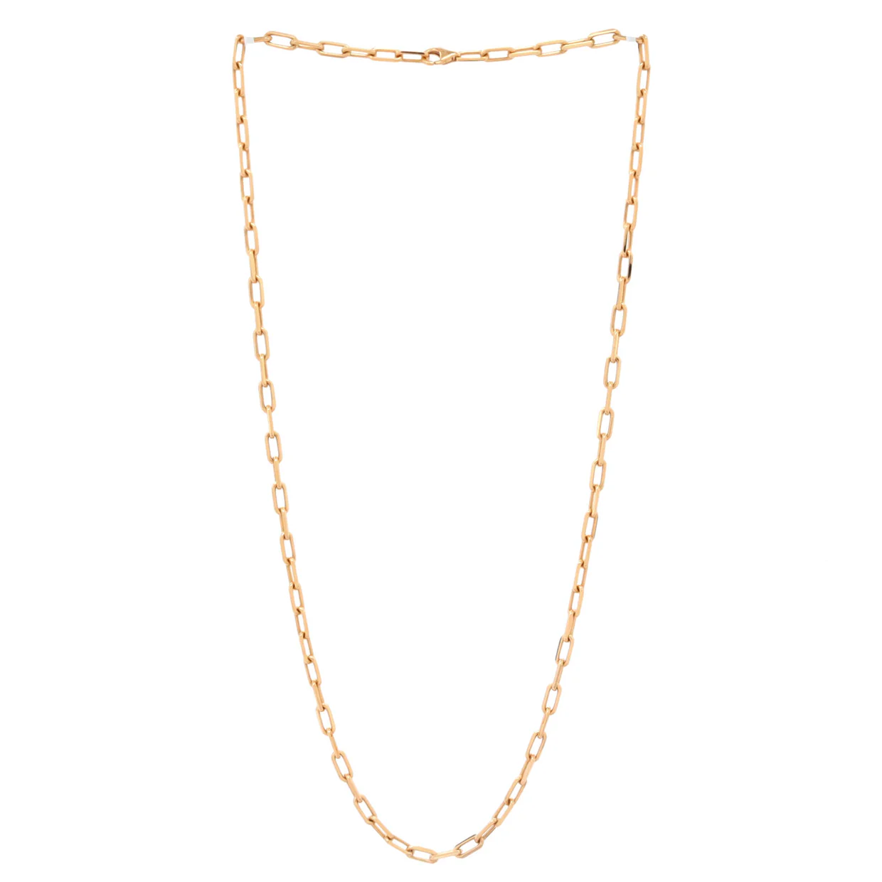 Santos de Cartier Chain Necklace 18K Yellow Gold - Deep Luxury
