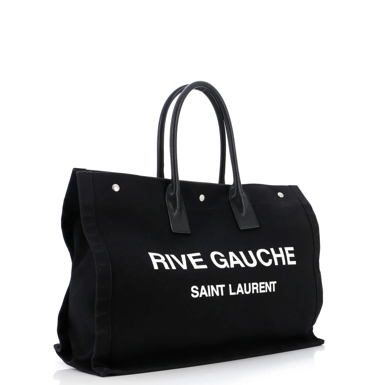 Rive Gauche Shopper Tote Canvas Large - Deep Luxury