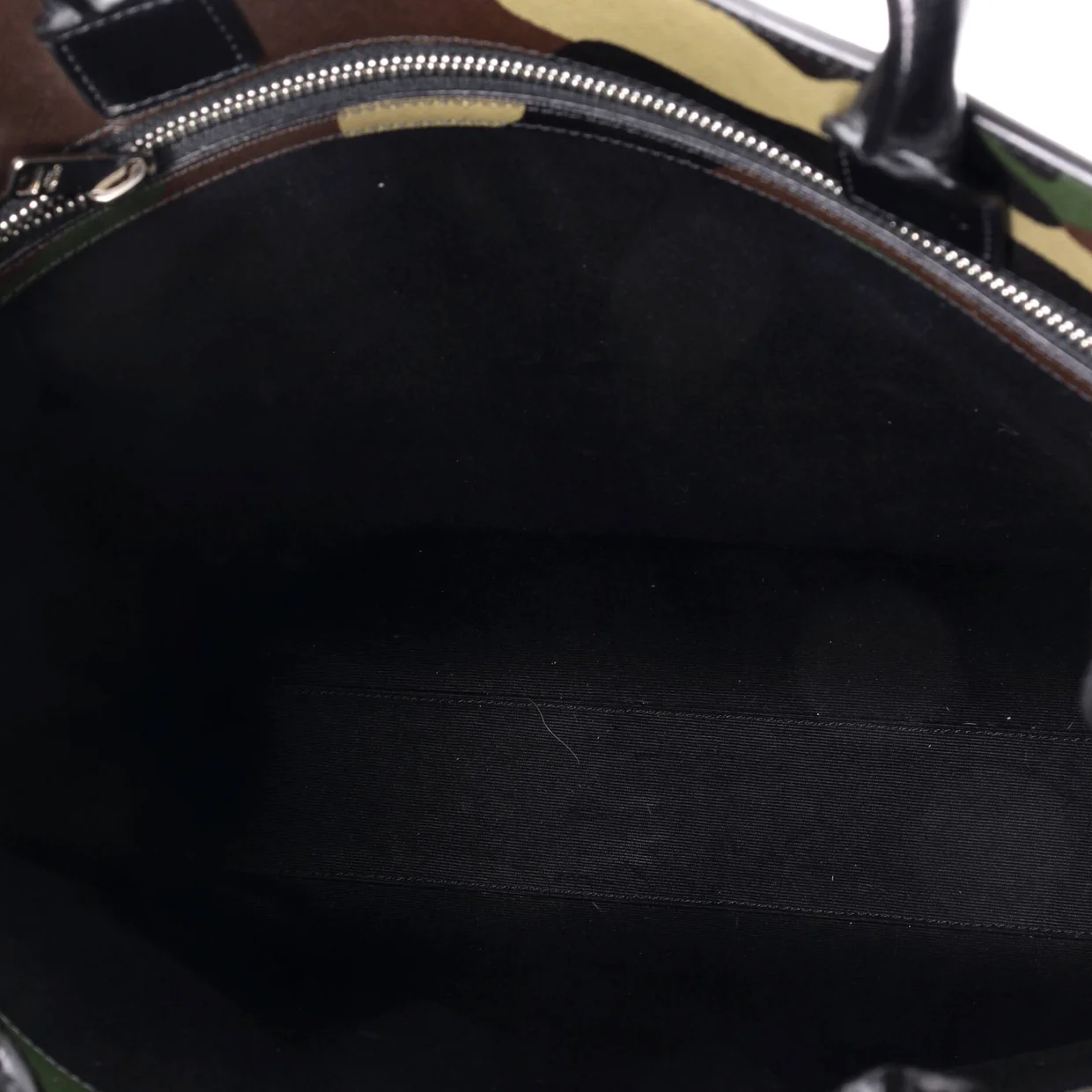 Vertical Cabas Tote Camouflage Coated Canvas Medium - Deep Luxury