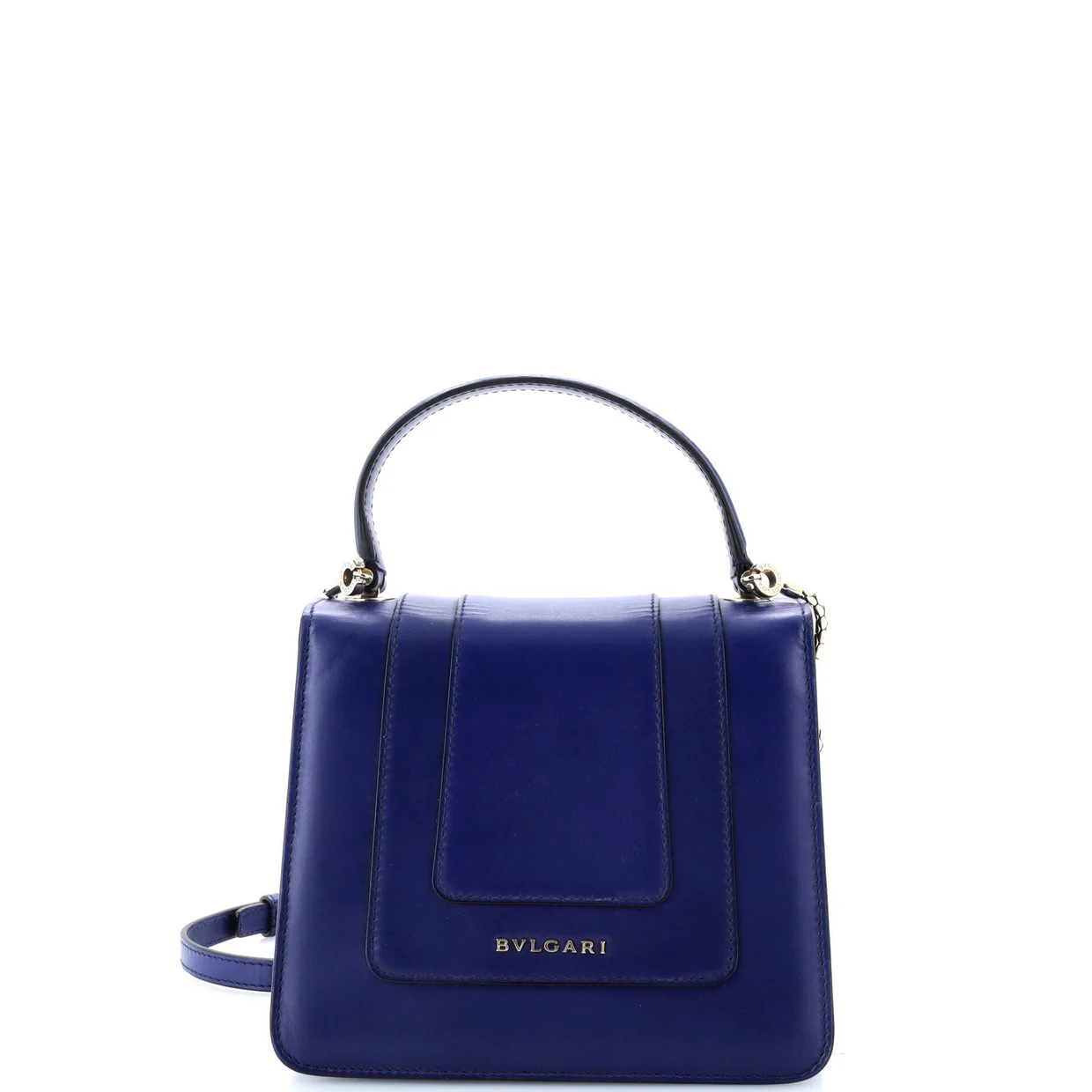 Serpenti Forever Top Handle Bag Leather Small - Deep Luxury