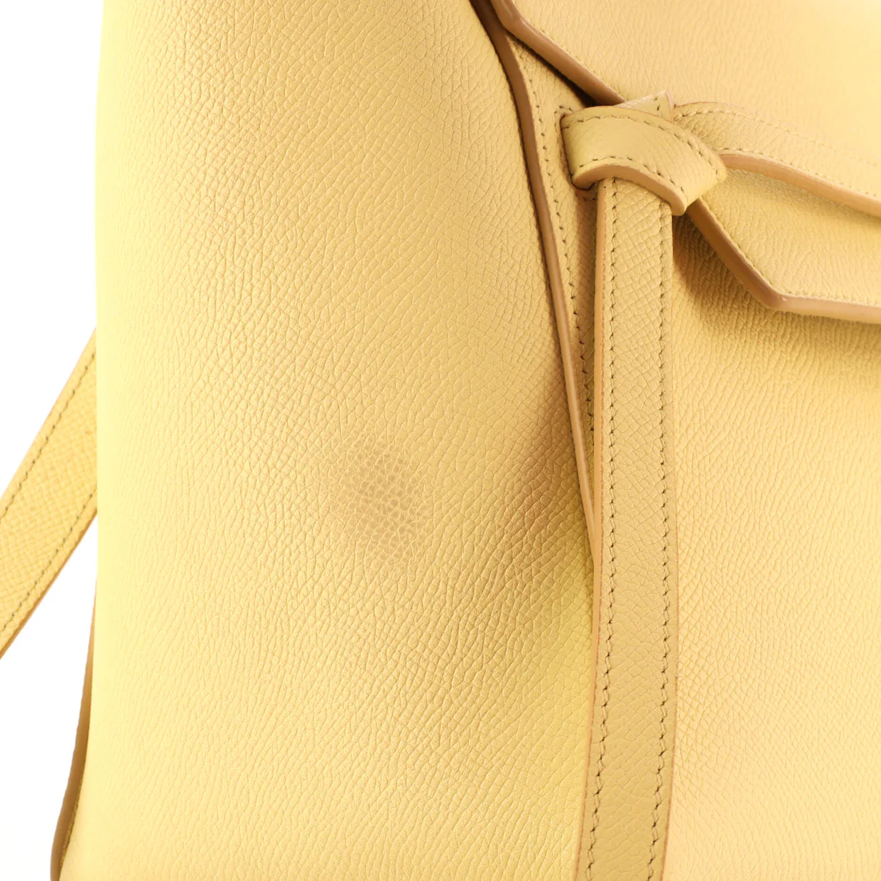 Belt Bag Textured Leather Micro - Deep Luxury