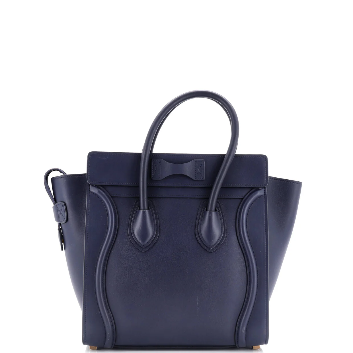 Luggage Bag Smooth Leather Micro - Deep Luxury