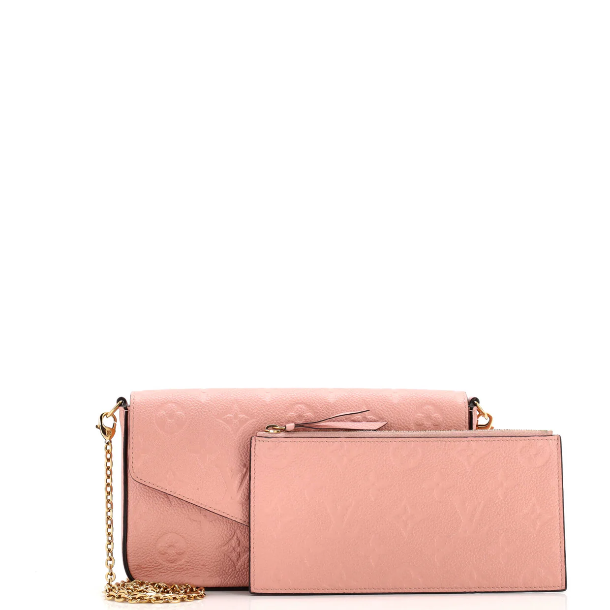 Felicie Pochette Monogram Empreinte Leather - Deep Luxury