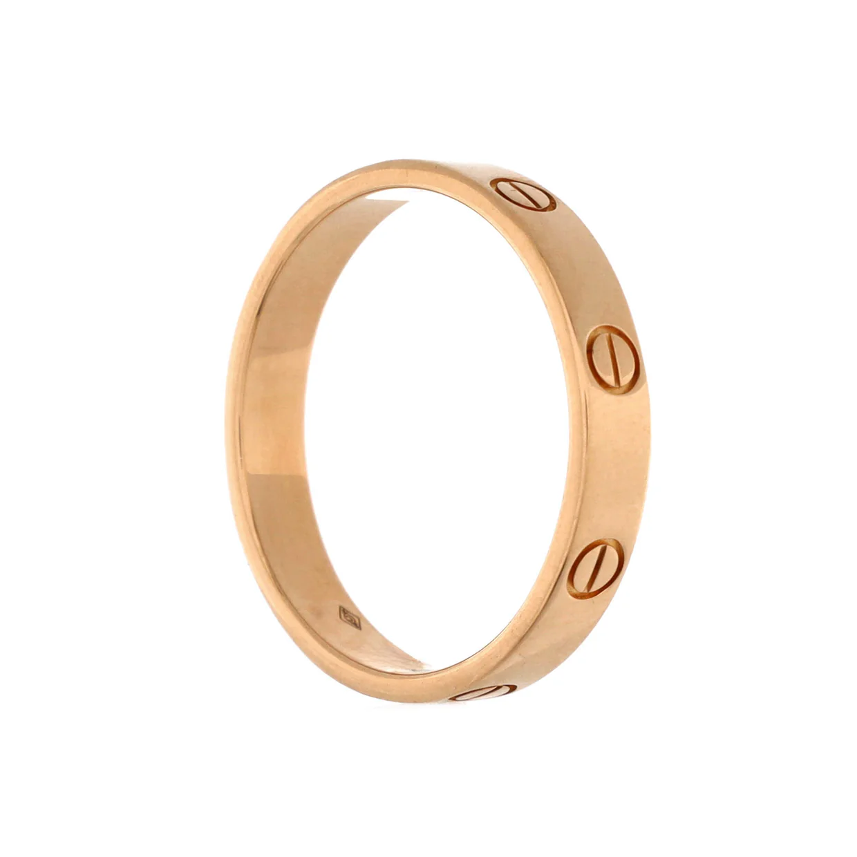 Love Wedding Band Ring 18K Rose Gold - Deep Luxury