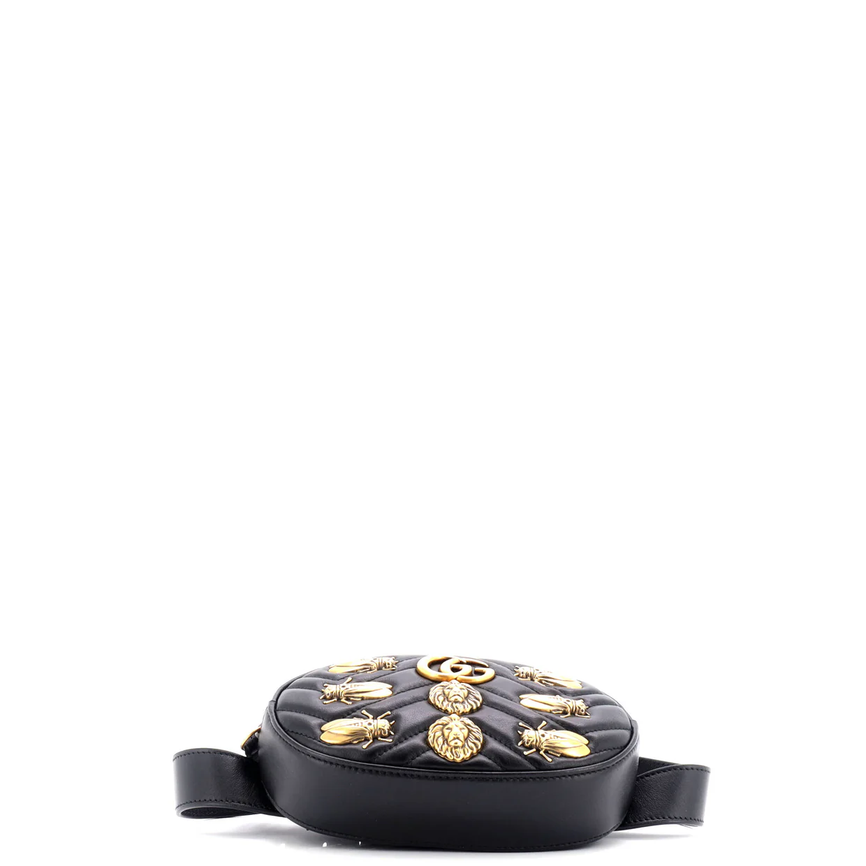 GG Marmont Belt Bag Embellished Matelasse Leather - Deep Luxury