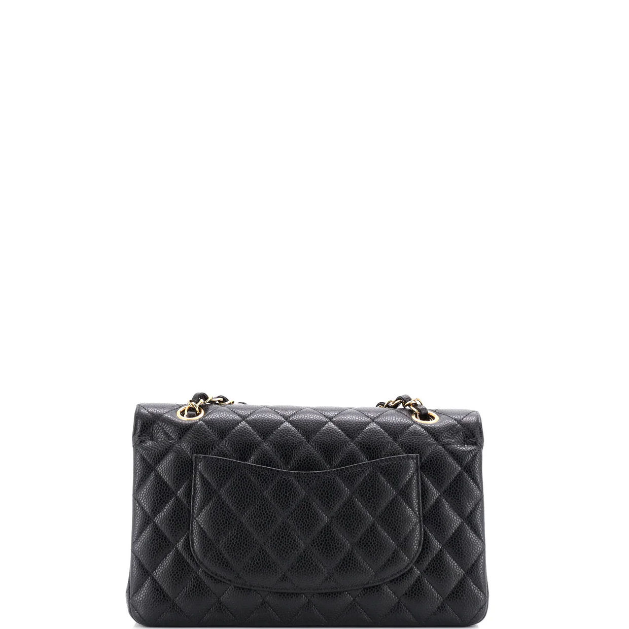 Classic Double Flap Bag Quilted Caviar Medium - Deep Luxury