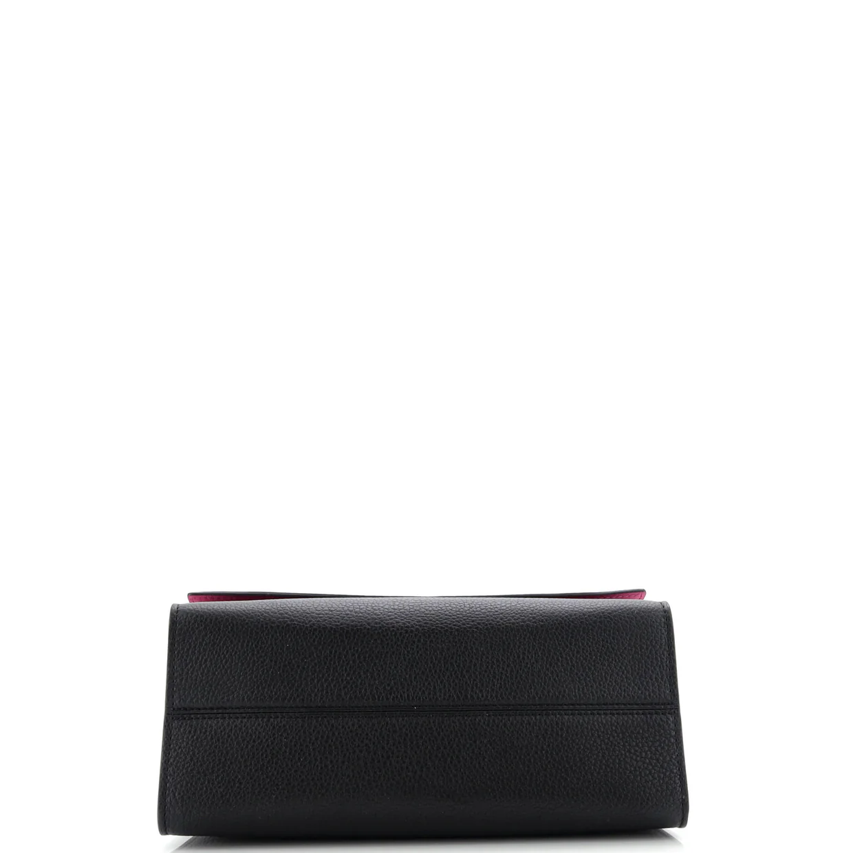 Twist One Handle Bag Taurillon Leather MM - Deep Luxury