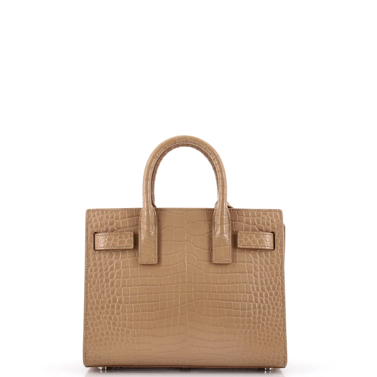 Sac de Jour NM Bag Crocodile Embossed Leather Nano - Deep Luxury