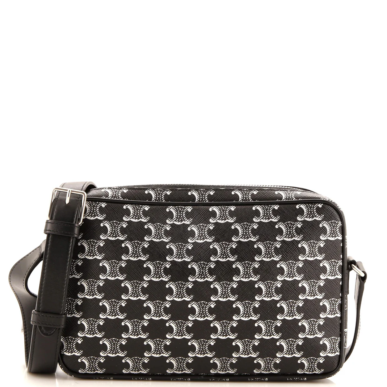 Messenger Bag Triomphe Coated Canvas Medium - Deep Luxury