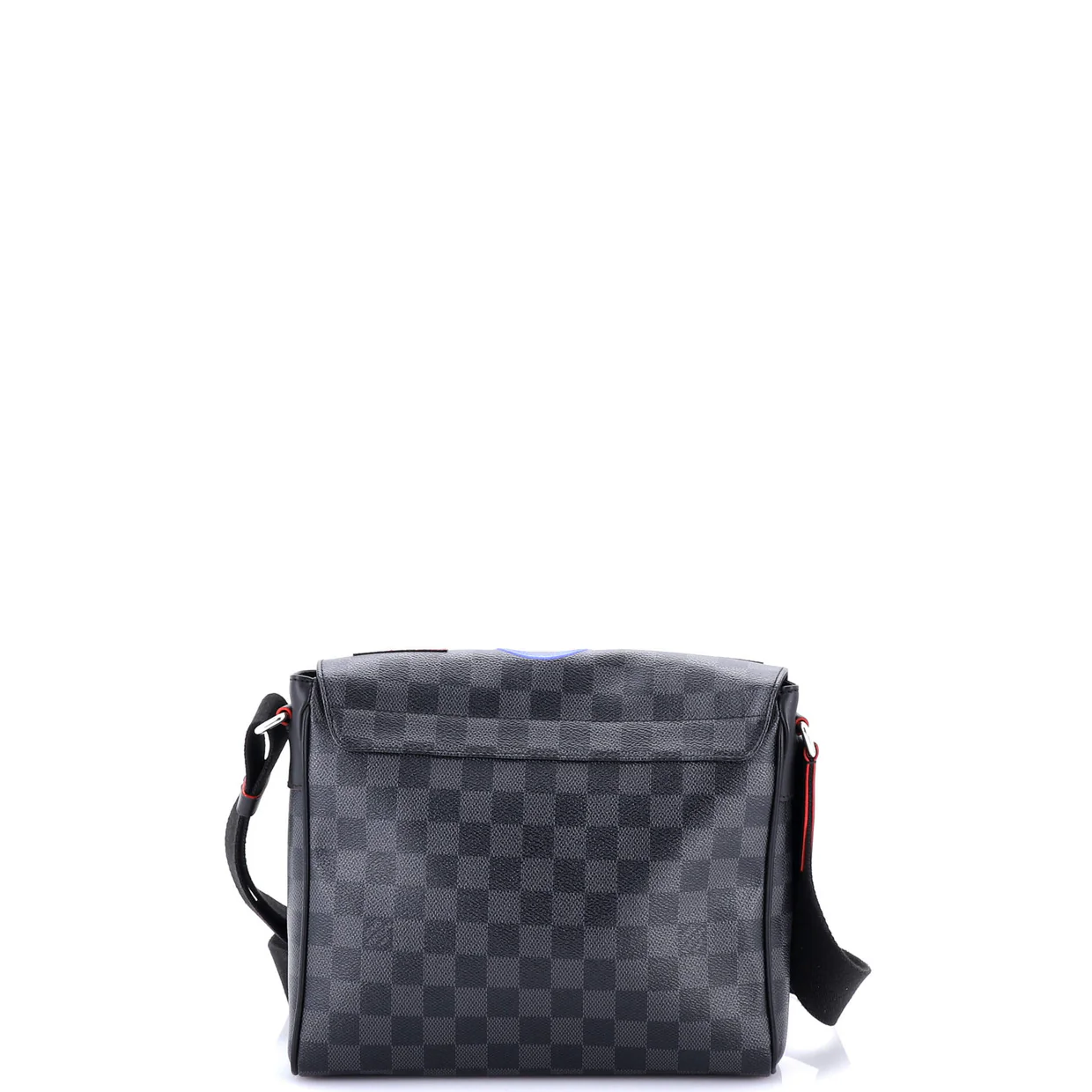 District NM Messenger Bag Alps Patches Damier Graphite PM - Deep Luxury