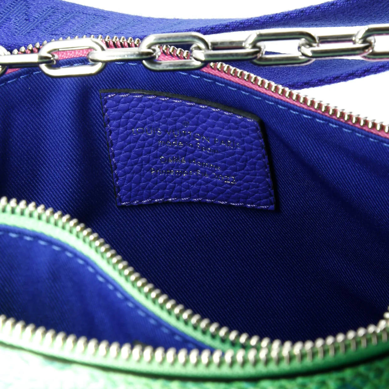 Trio Pouch Messenger Bag Limited Edition Illusion Monogram Taurillon Leather - Deep Luxury