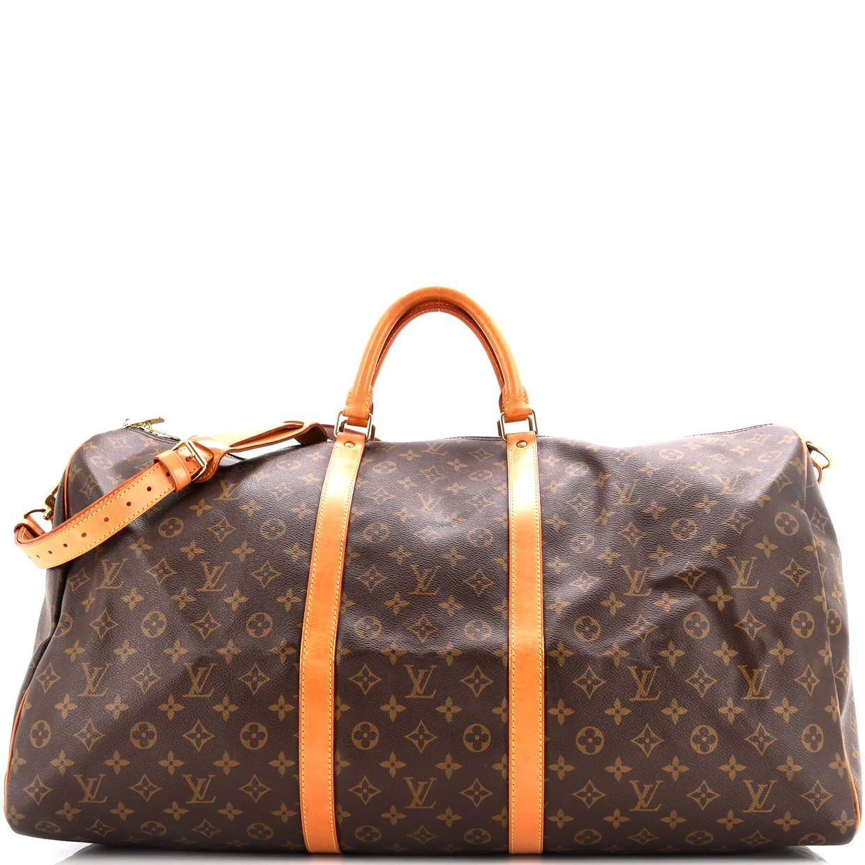 Keepall Bandouliere Bag Monogram Canvas 60 - Deep Luxury