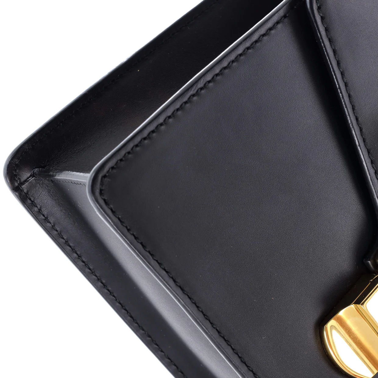 Sylvie Top Handle Bag Leather Mini - Deep Luxury