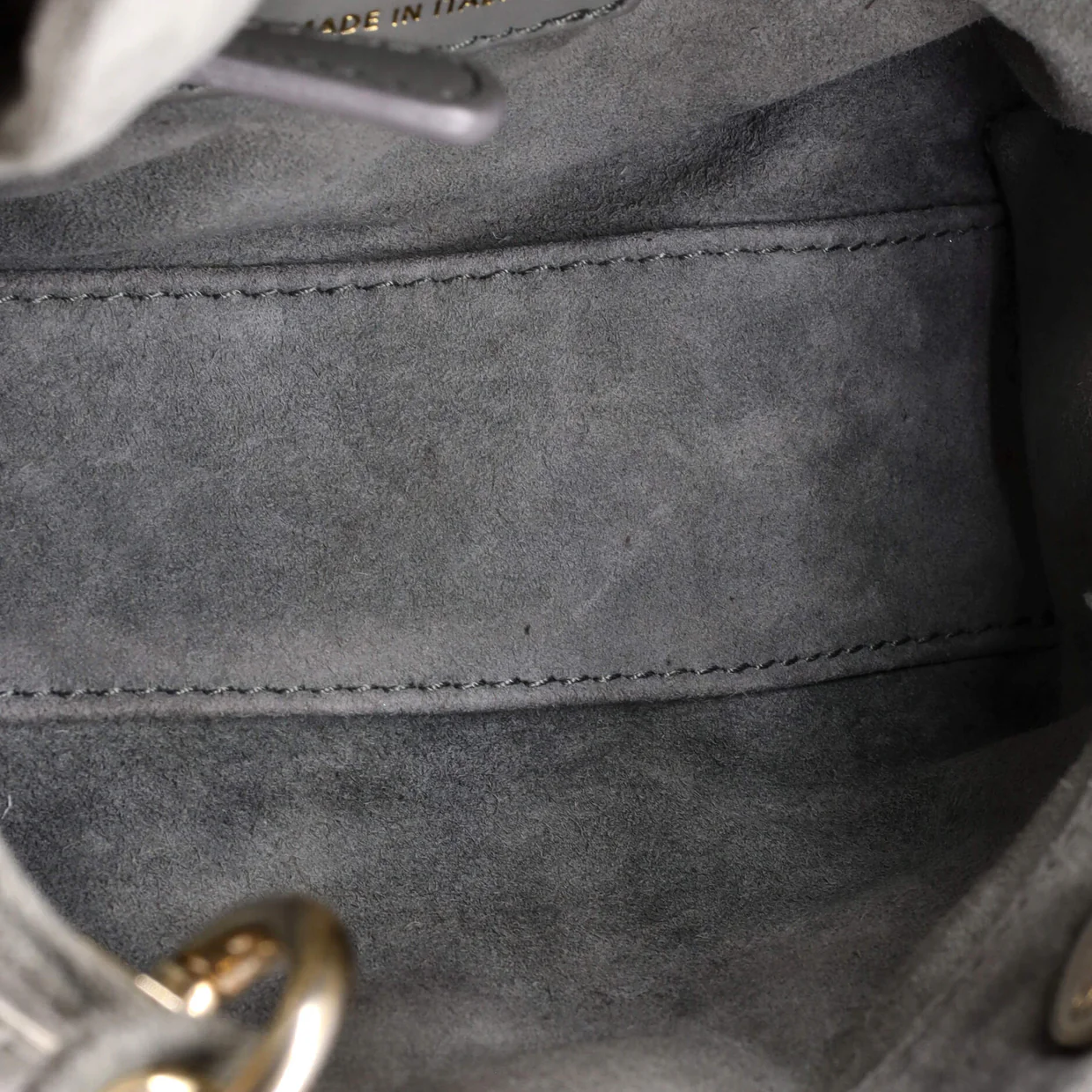 Lady Dior Chain Bag Cannage Quilt Velvet with Crystal Charms Mini - Deep Luxury