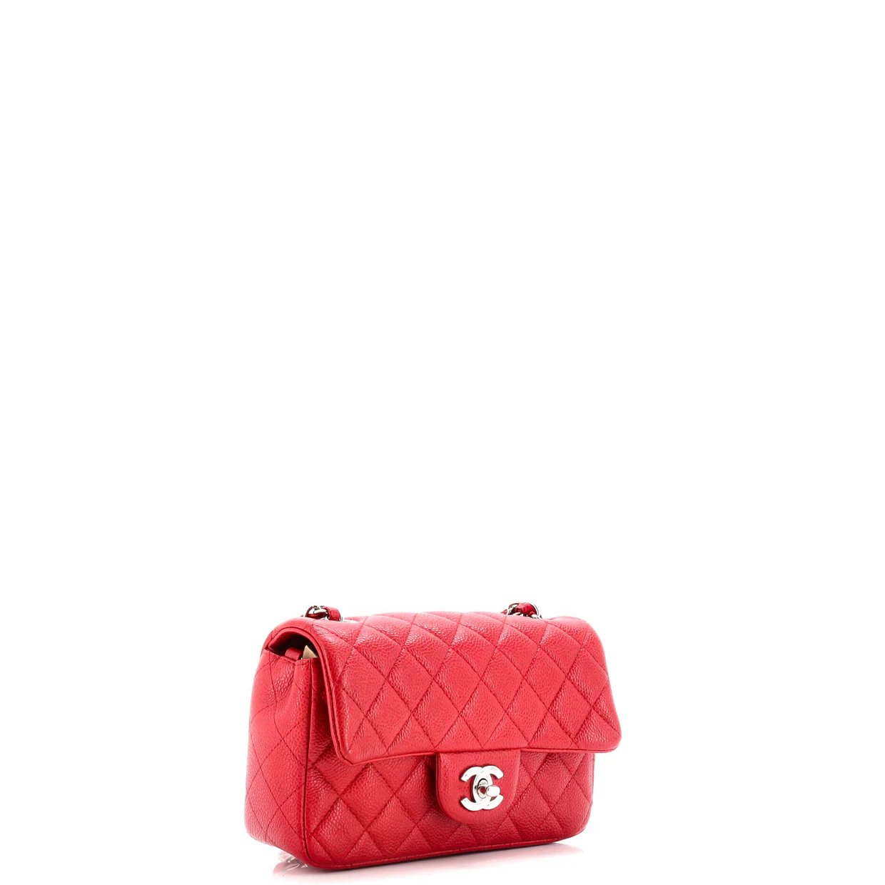 Classic Single Flap Bag Quilted Caviar Mini - Deep Luxury