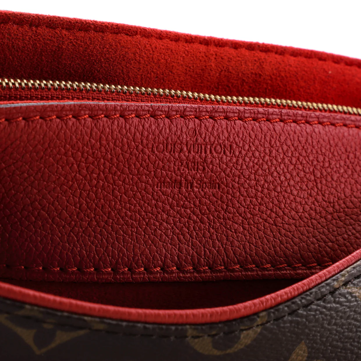 Pallas Chain Shoulder Bag Monogram Canvas and Calfskin - Deep Luxury