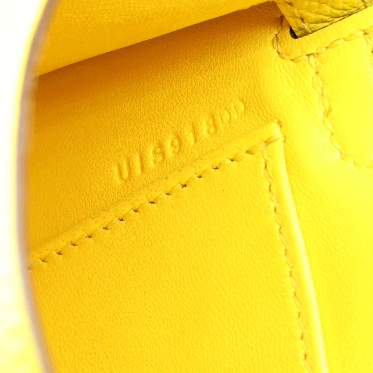 Kelly Mini II Bag Jaune De Naples Epsom with Palladium Hardware 20 - Deep Luxury
