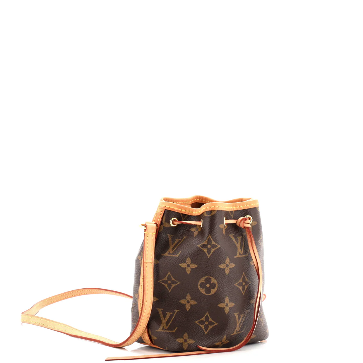 Noe Handbag Monogram Canvas Nano - Deep Luxury