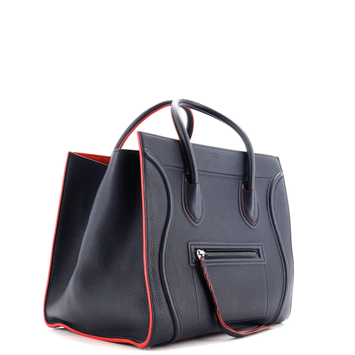 Phantom Bag Grainy Leather Medium - Deep Luxury