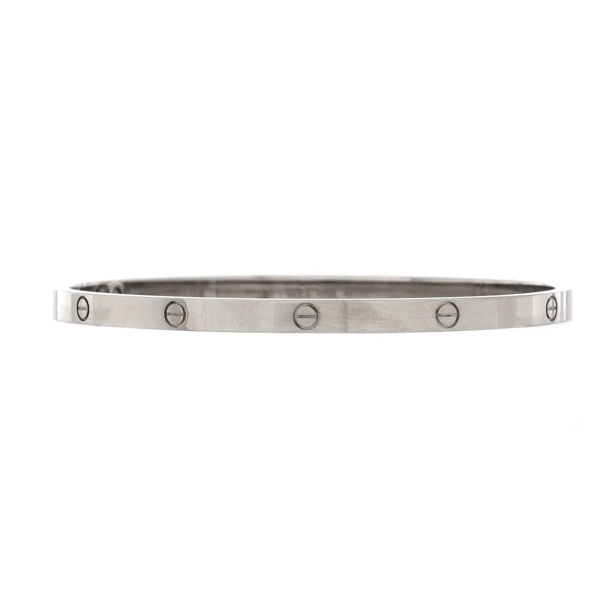 Love Bracelet 18K White Gold Small - Deep Luxury