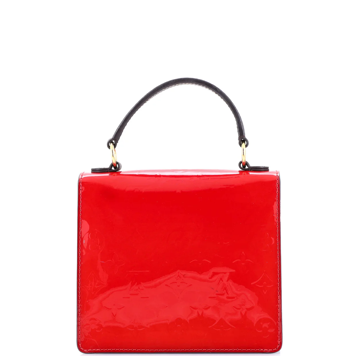 Spring Street NM Handbag Monogram Vernis with Monogram Canvas and Epi Leather - Deep Luxury