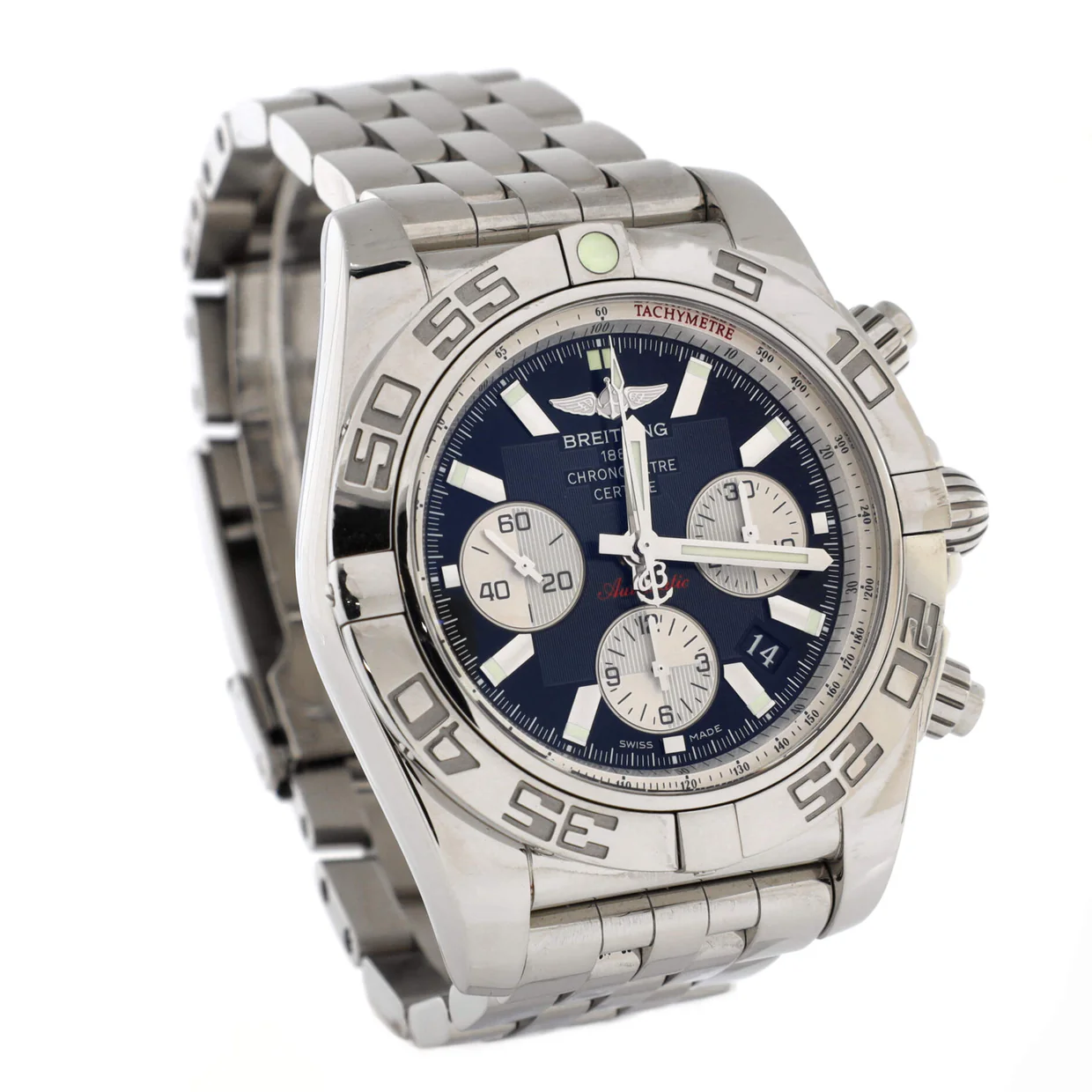 Chronomat Chronograph Automatic Watch Stainless Steel 44 - Deep Luxury