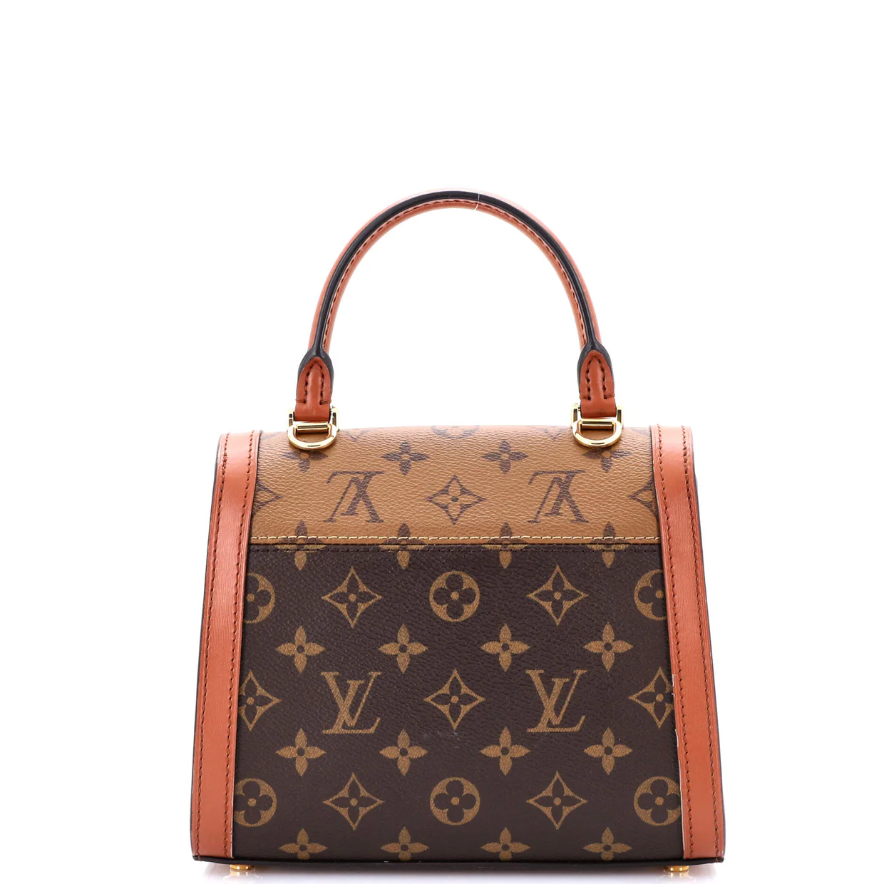 Dauphine Capitale Bag Reverse Monogram Canvas - Deep Luxury