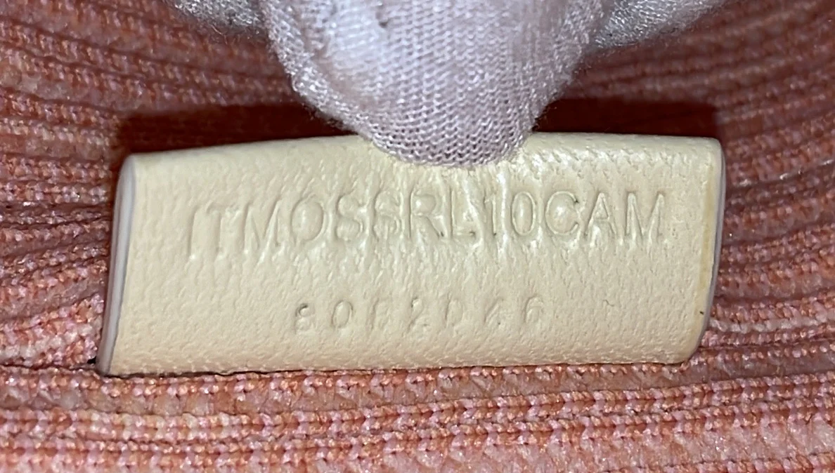 Peg Handle Bag Knit Check Fabric Medium - Deep Luxury