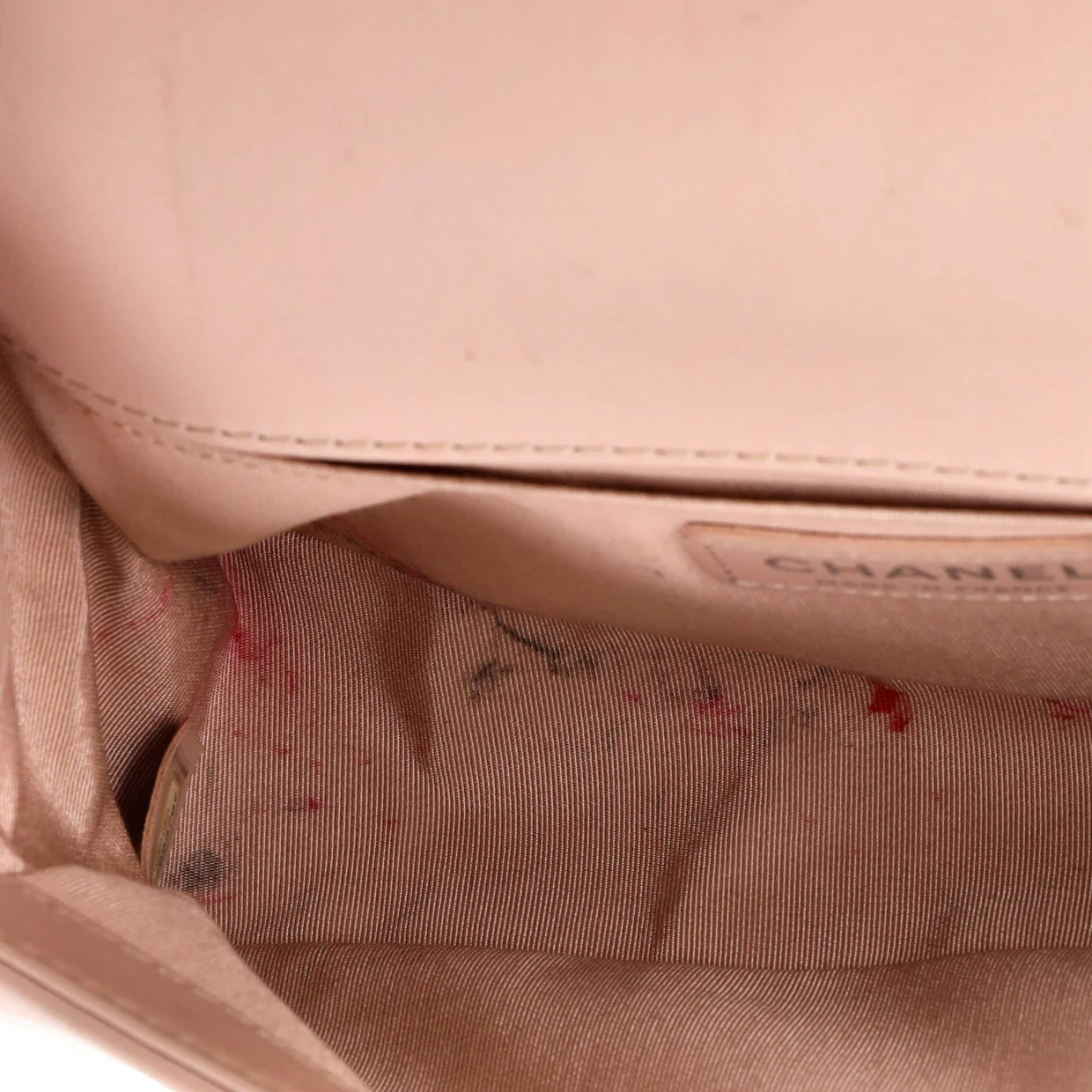 Jacket Boy Flap Bag Quilted Lambskin with Tweed Old Medium - Deep Luxury