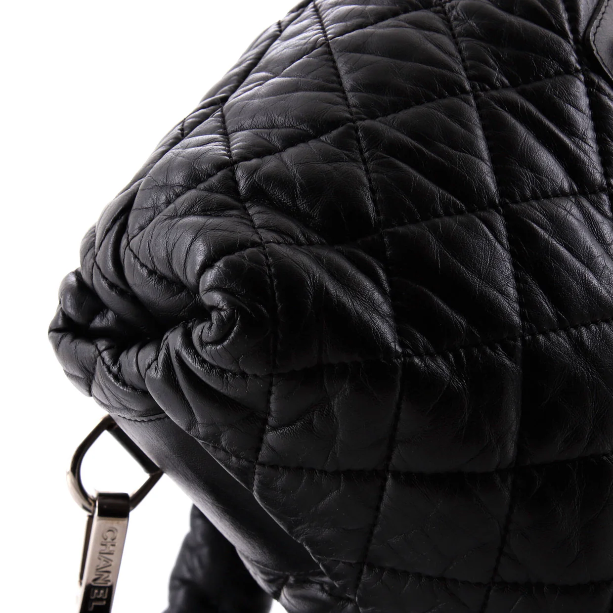 Coco Cocoon Flap Backpack Quilted Lambskin - Deep Luxury