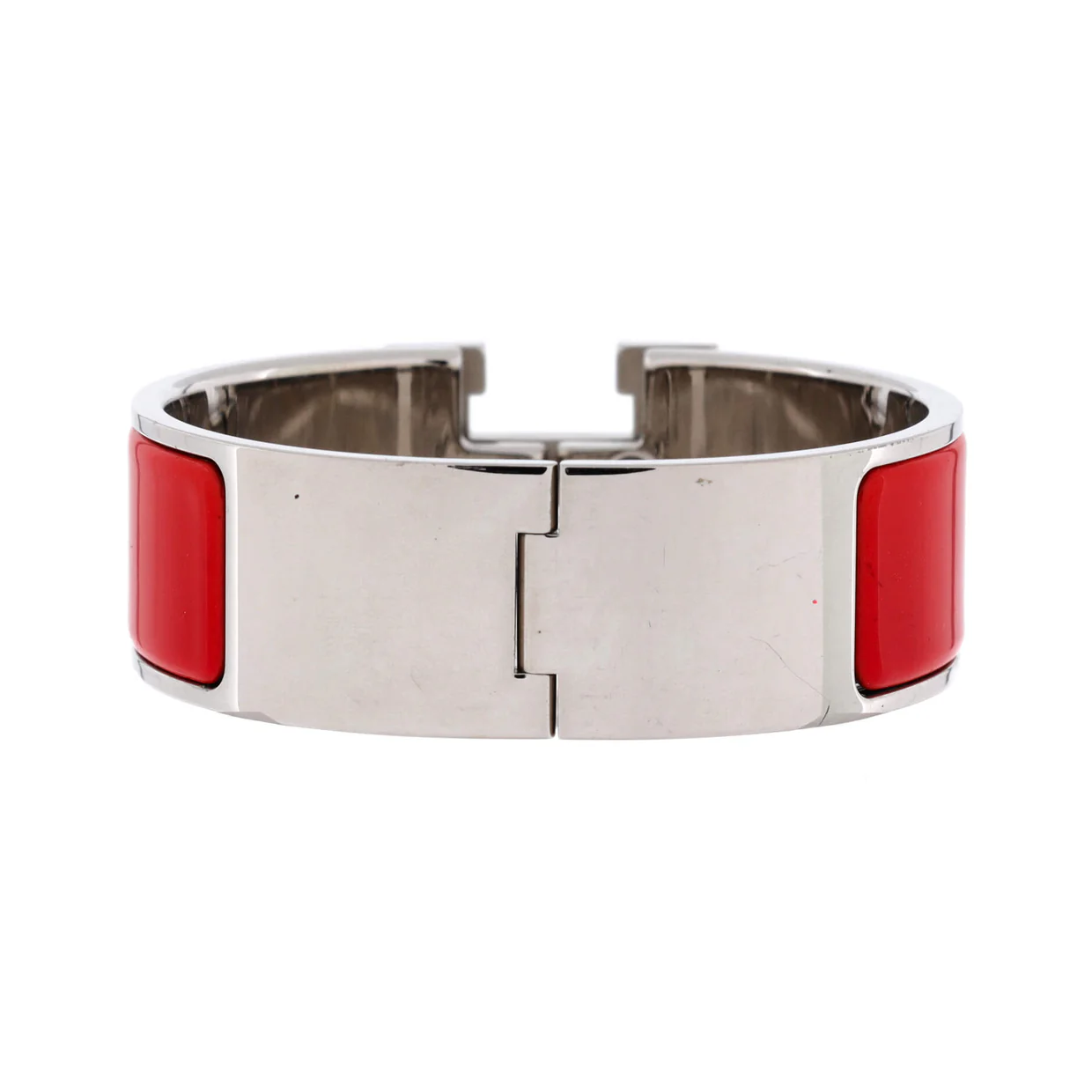 Clic H Bracelet Enamel Wide - Deep Luxury